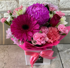 Pretty In Pink Flower Box